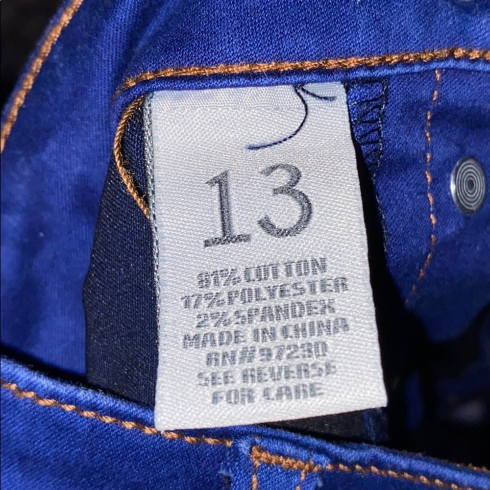 Button Up Jean Shorts - Picture 3 of 3